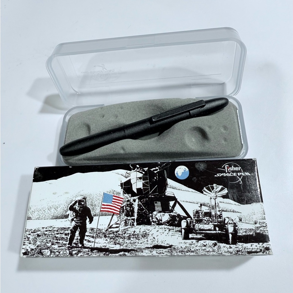 Space Pen with Clip & Case by Fisher - Picture 2 of 8